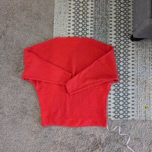 CeCe Relaxed Fit / Dolman Ribbed Sweater Small